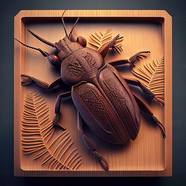 3D модель Umenocoleidae (STL)